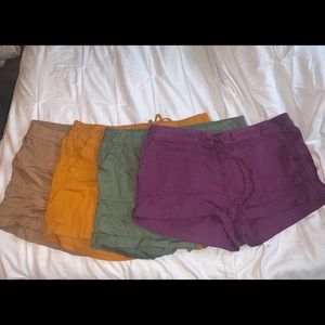 Bundle of 4 women’s shorts